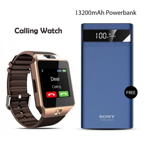 Buy Calling Watch With 13200mAH Power Bank